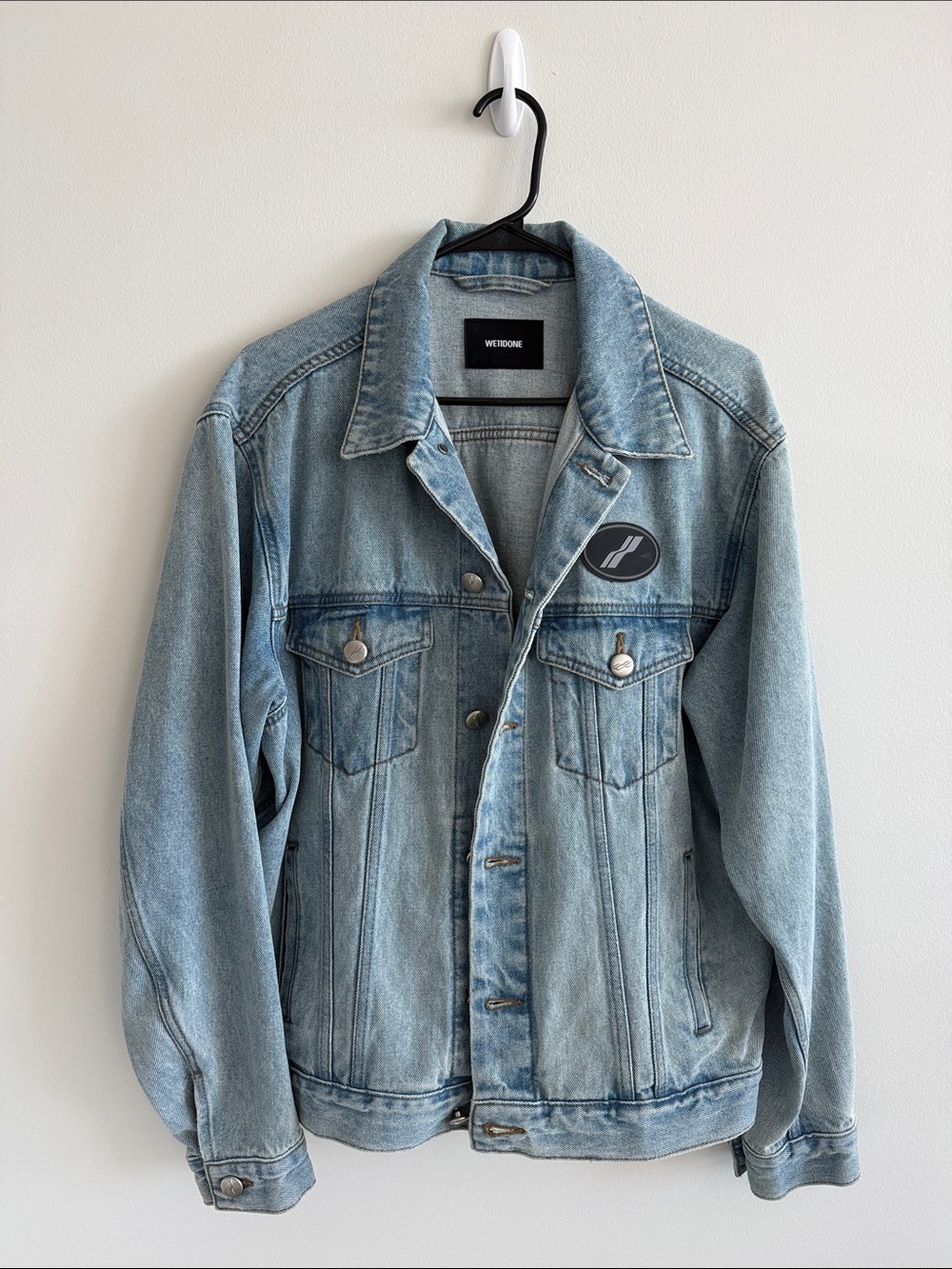 We11Done Oversized Denim Jacket